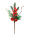 R113025 NAVIDAD PICK MANZANAS 33 CM