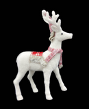 R116024-1 NAVIDAD RENO BLANCO PARADO 2022 45 X30CM