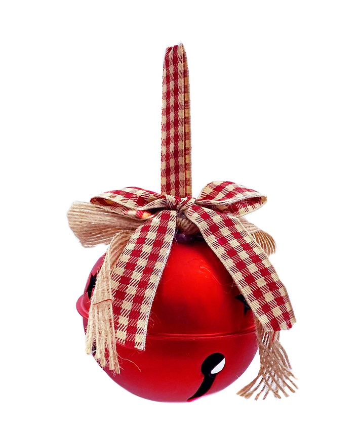 R116504 NAVIDAD CASCABEL COLGANTE 8CM