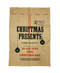 R125101 NAVIDAD SACO YUTE CHRISTMAS PRESENTS 46X66 CM