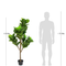 R201066 PLANTA ARTIFICIAL HULE 1.50 MTS