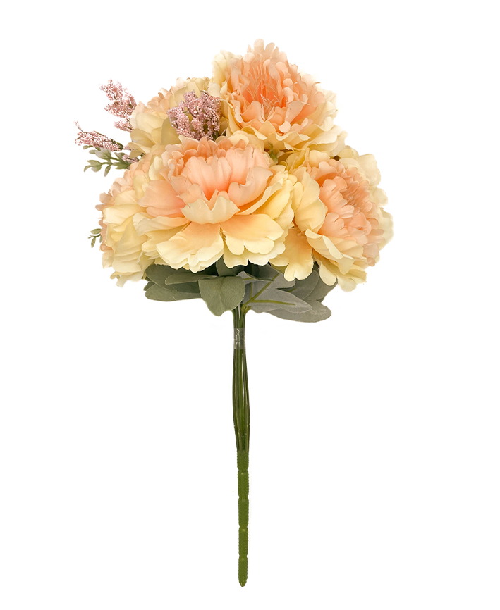 R205205-1 RAMO CRISANTEMO 45 CM VERDE