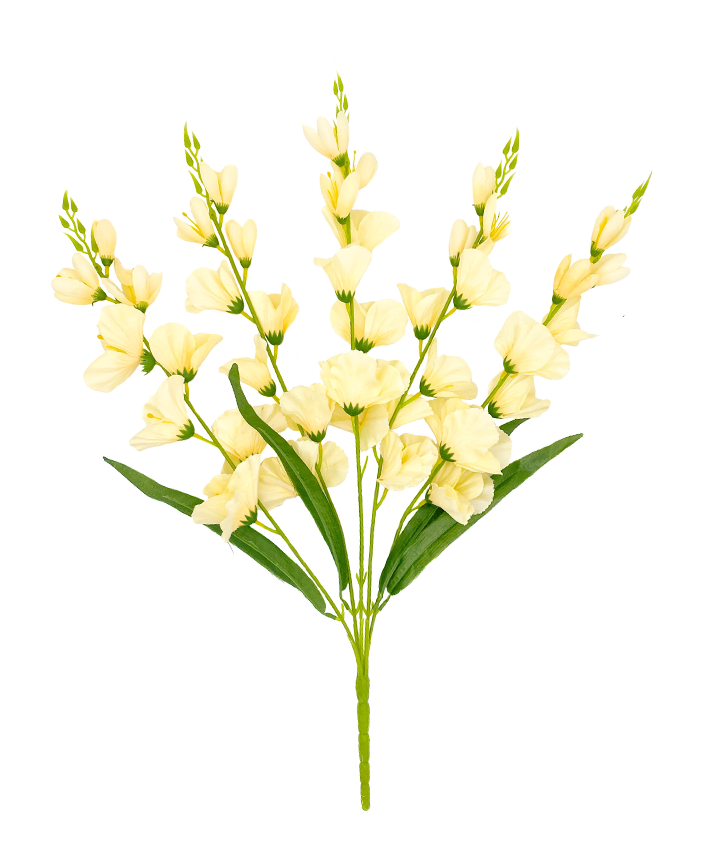 R205209-1 RAMO GLADIOLA 67CM BLANCO
