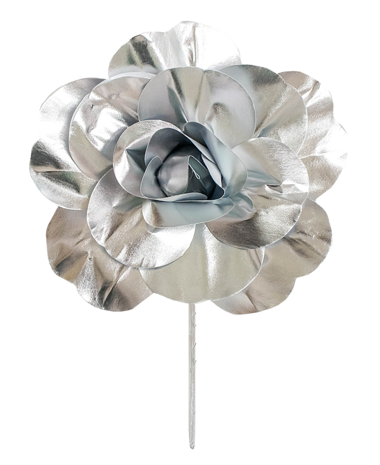 R210003 FLOR GIGANTE METALICA 35 CMS FOAM