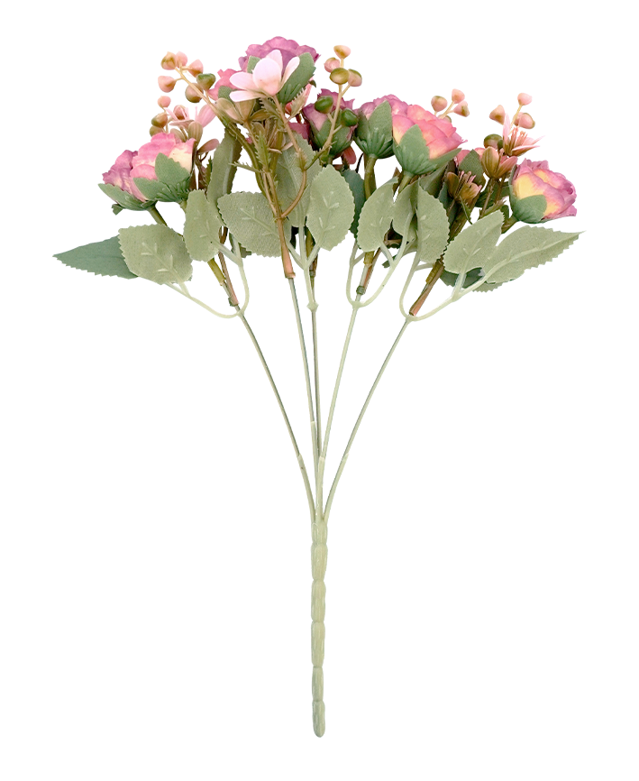 R227006 RAMITO ROSAL FOLLAJE 30CM