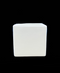 R307207-1 CERAMICA CUBO 10CM BLANCO