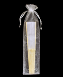 R402004 BOLSA DE ORGANZA ABANICO 12 PZS