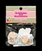 R407002 FIGURA DE MADERA BABY SHOWER C/10PZAS AZUL