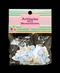 R407002 FIGURA DE MADERA BABY SHOWER C/10PZAS AZUL