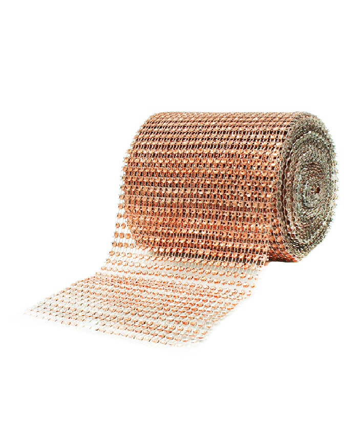R408001 MALLA PIEDRA PLASTICA CIRCULOS 10 YDS