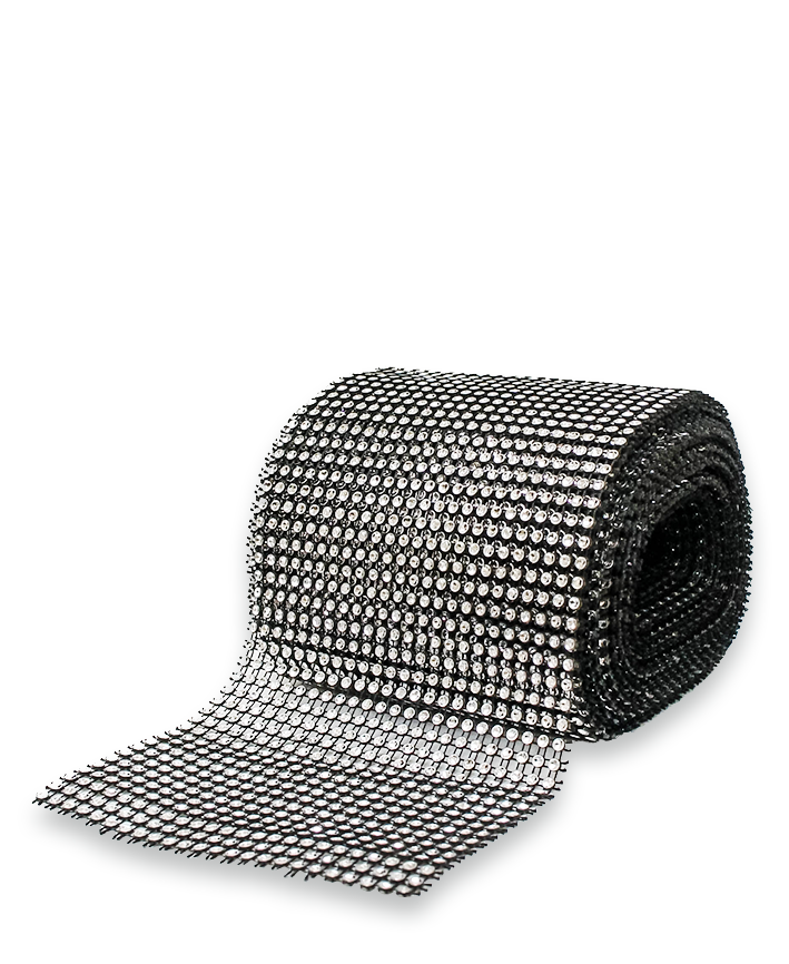 R408001 MALLA PIEDRA PLASTICA CIRCULOS 10 YDS
