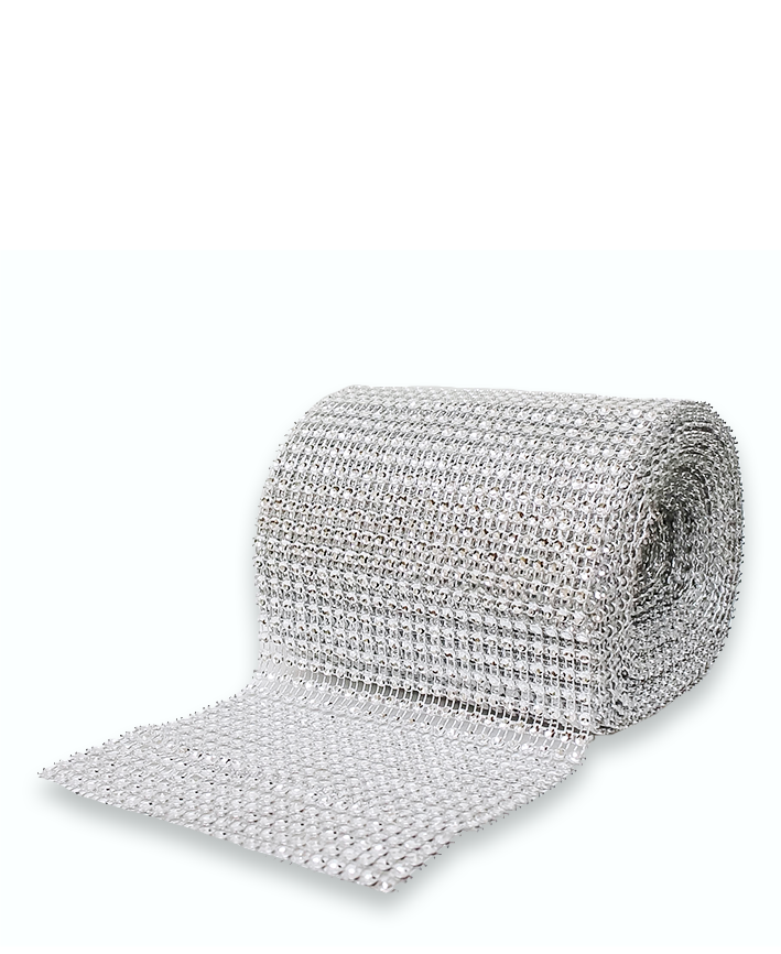 R408001 MALLA PIEDRA PLASTICA CIRCULOS 10 YDS