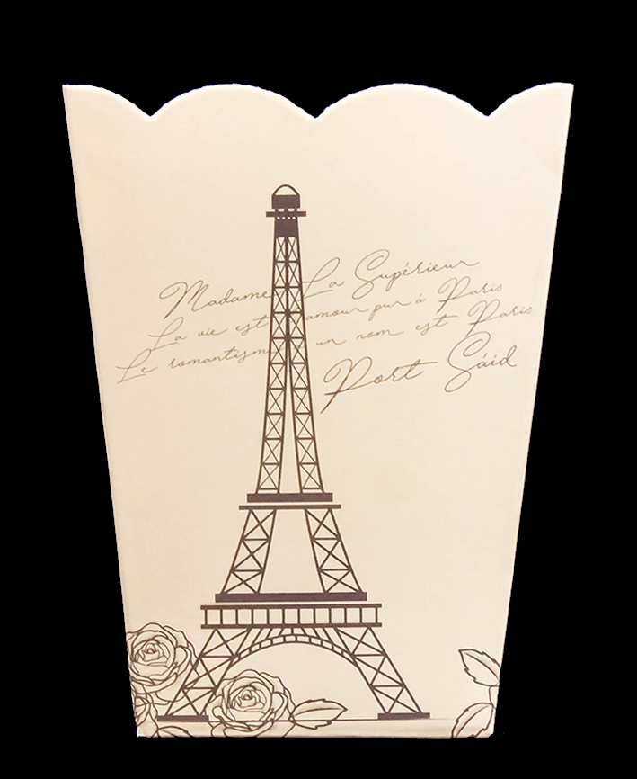 R409004 CAJITA PALOMERA PARIS C/10 PZAS