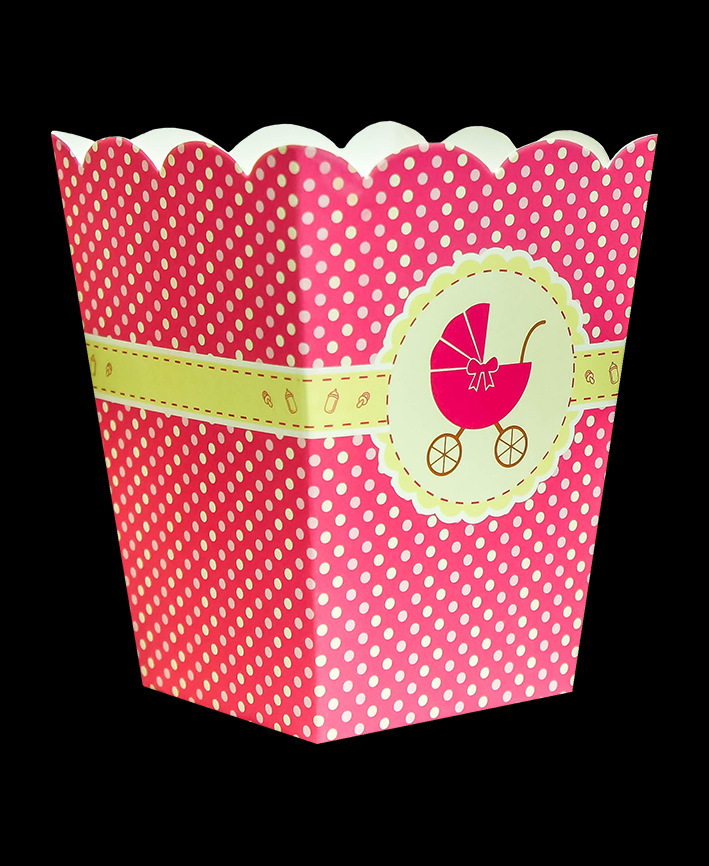 R409006 CAJITA PALOMERA BABY SHOWER C/10 PZAS