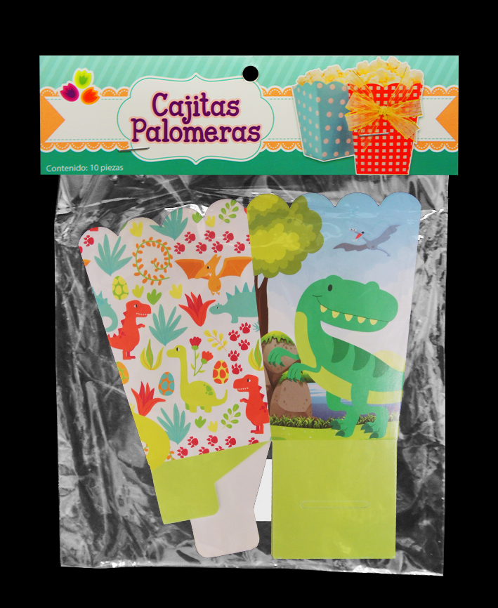 R409008 CAJITA PALOMERA DINOS C/10 PZAS