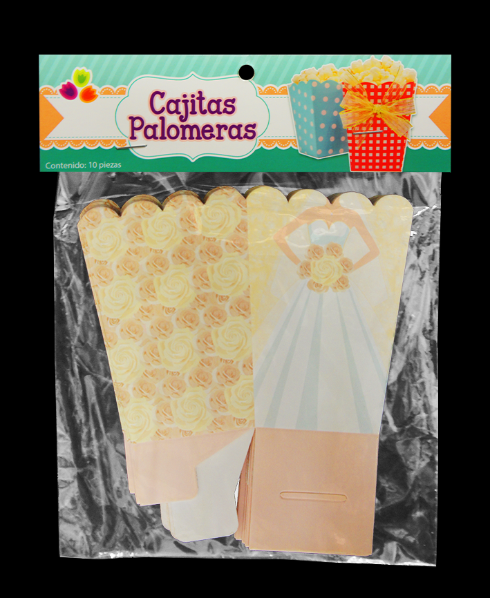 R409013 CAJITA PALOMERA NOVIA C/10 PZAS