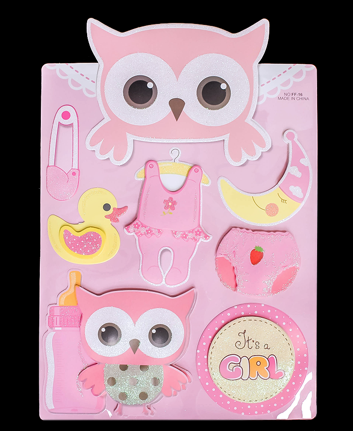 R414002 STICKER BABY SHOWER 48 X 29 CM