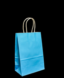 R418002 BOLSA DE PAPEL CON ASA  15 X 21 CM 5 PZAS