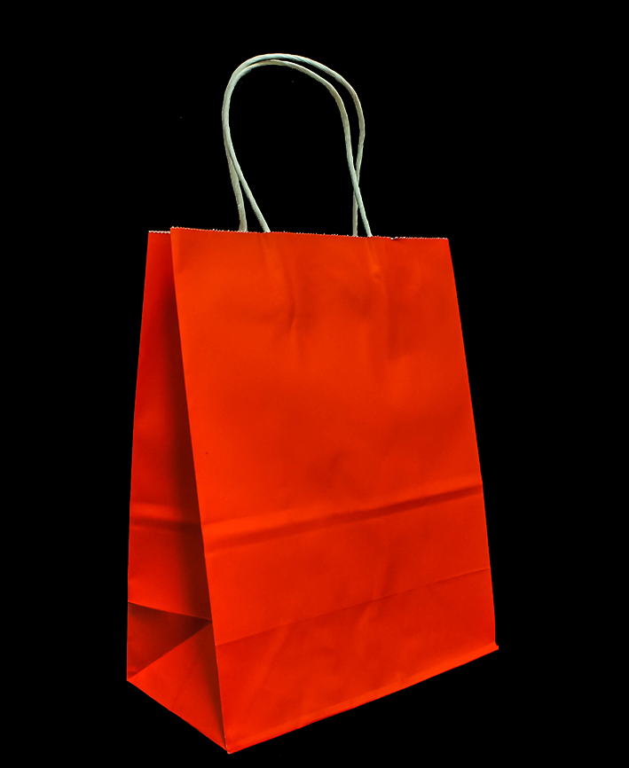 R418003 BOLSA DE PAPEL CON ASA 21 X 27 CM 3 PZAS