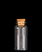 R501205 VIDRIO FRASCO C/CORCHO 7 X 3  CMS 4 PZS