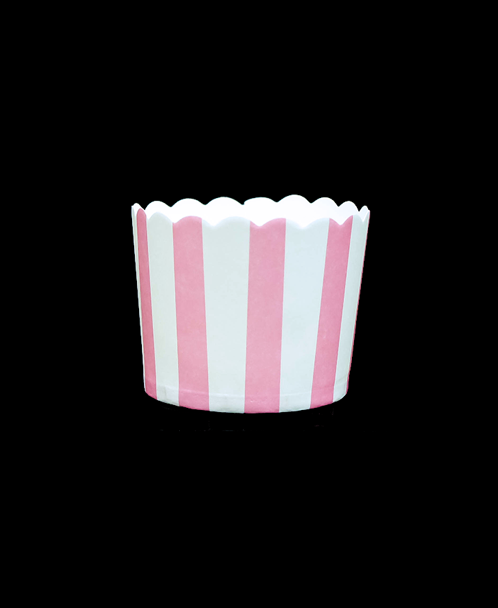 R502001 PORTA MUFFIN RAYAS VERTICALES PAQ C/50PZAS