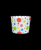 R502011 PORTA MUFFIN PUNTOS MULTICOLOR PAQ C/50 PZAS