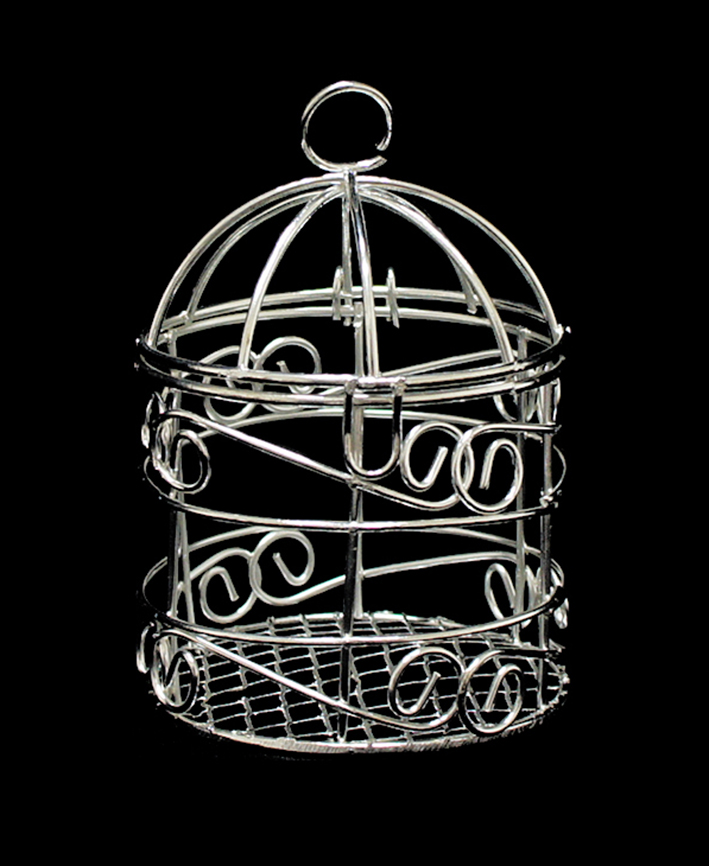 R503001 JAULA MINI CROMADA