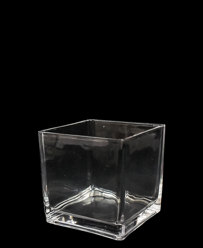 R509007 VIDRIO CUBO 10 X 10 CM