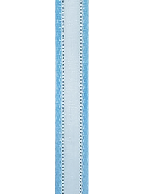 R603002-3/8'' LISTON ORGANZA/SATIN/PLATA 9.5MM 20Y