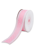R604001 LISTON FALLA ENCAJE  ROSA/AZUL 10YDS PZA