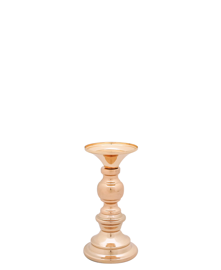 R707037 CANDELABRO 15 CM   ORO