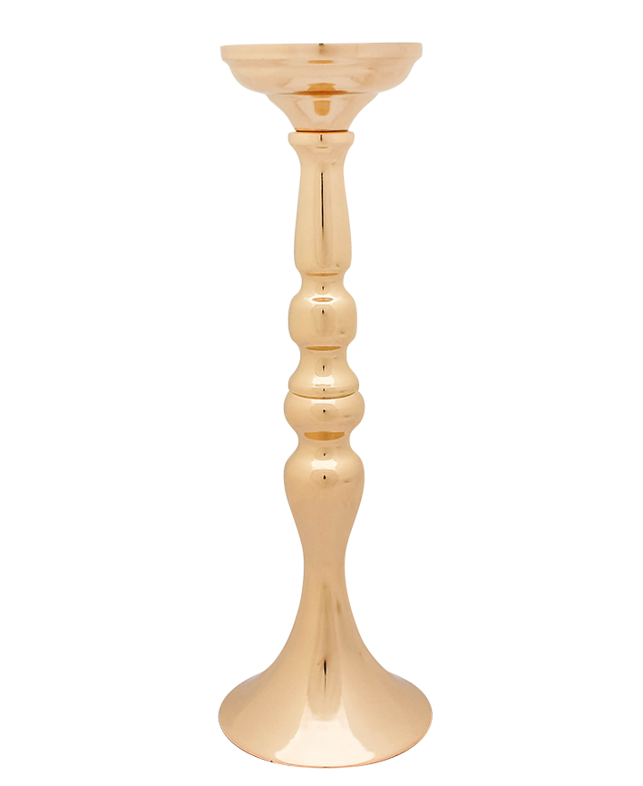 R707043 CANDELABRO CROMADO 33 CM   ORO