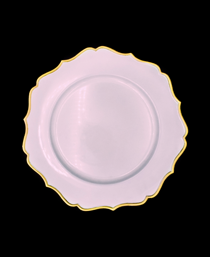 R709022 BAJO PLATO FLOR CON FILO