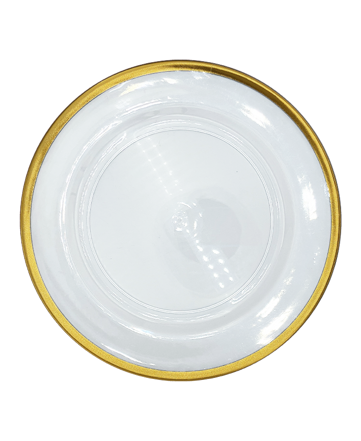 R709030 BAJO PLATO TRANSPARENTE FILO 33 CM
