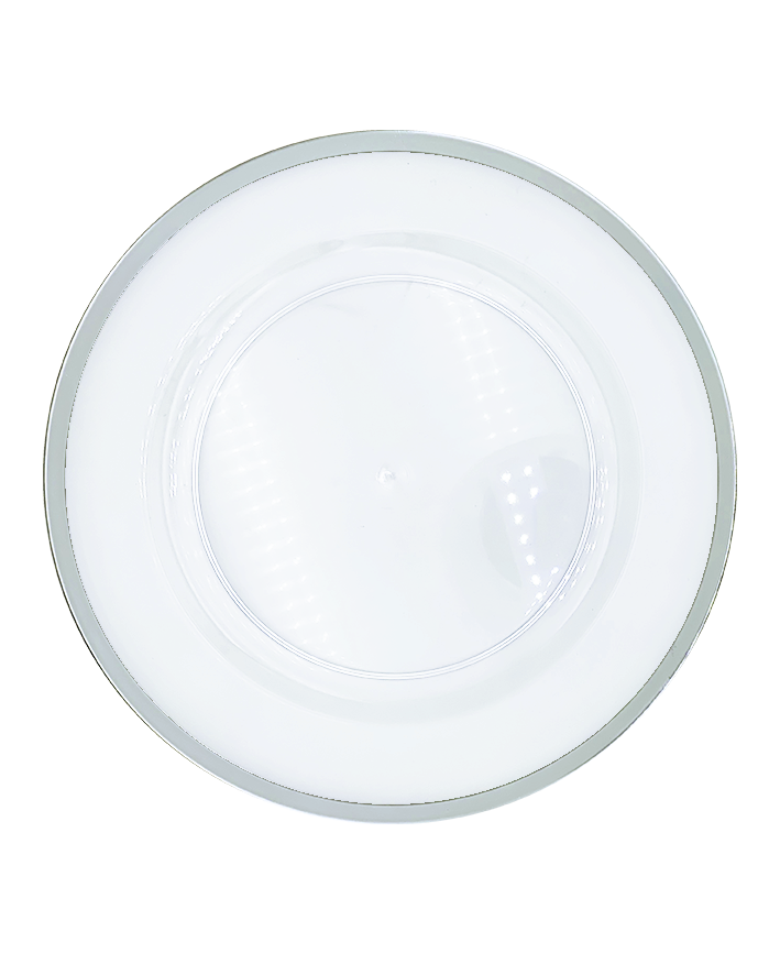 R709030 BAJO PLATO TRANSPARENTE FILO 33 CM