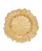 R733005-1 BAJO PLATO VIDRIO CORAL 33 CMS