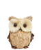 R738004 FIGURA BUHO JUNCO 15 X 11 CM