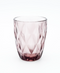 R745201 VIDRIO VASO ROMBOS 10 X 8 CM