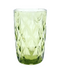 R745301 VIDRIO VASO ALTO ROMBOS 8 X 12.5 CM