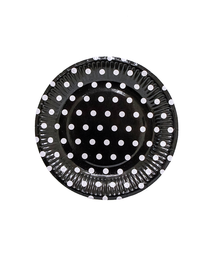 R906002 PLATOS DECORADOS CHICO 18CM 10 PZAS