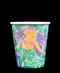 R906011 VASOS DECORADOS 9OZ SIRENA 10 PZAS