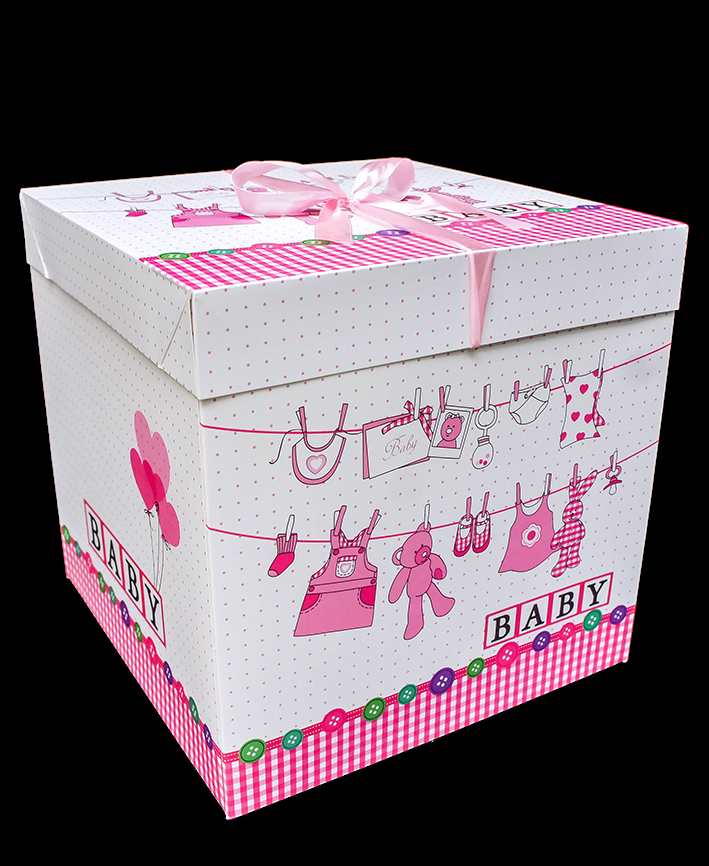 R910004 CAJA BABY SHOWER 30 CMS