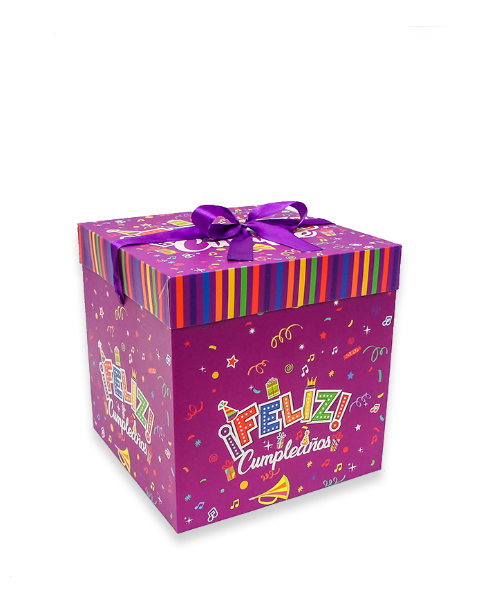 R910013 CAJA FELIZ CUMPLE 22 CMS