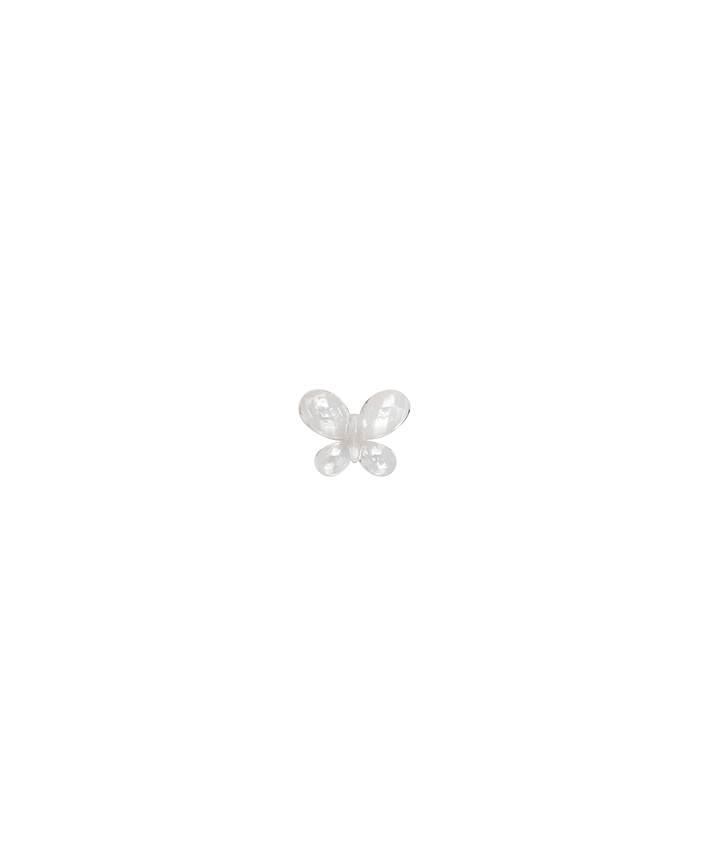 R91024 ACRILICO MARIPOSA 14MM C/250GRS CLEAR,