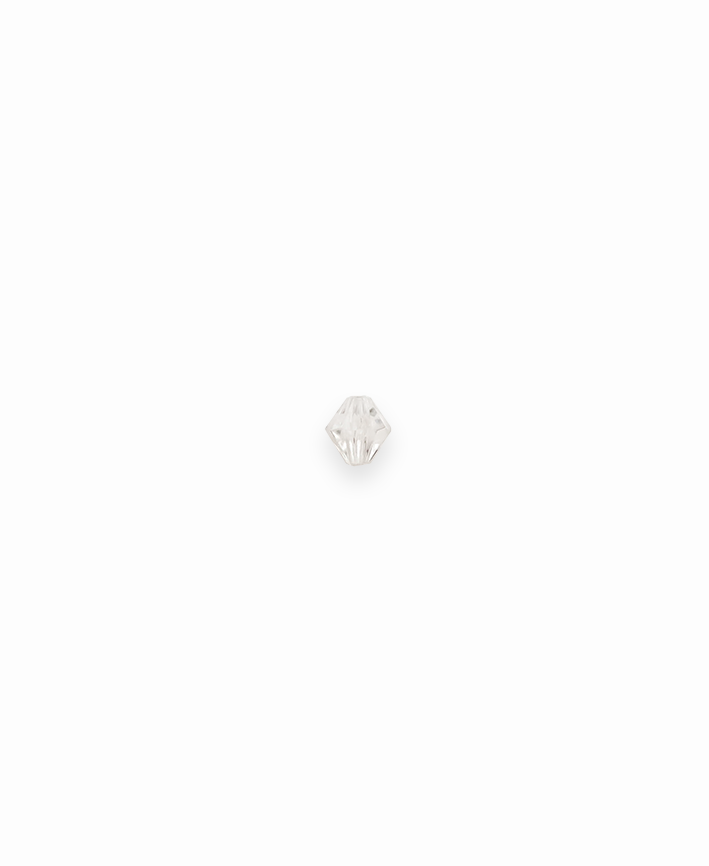 R91055 ACRILICO CTA ROMBO 8MM C/250GRS  CLEAR