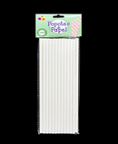 R914001 POPOTE DE PAPEL 25 PZAS MATE