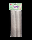 R914002 POPOTE DE PAPEL 25 PZAS METALICO